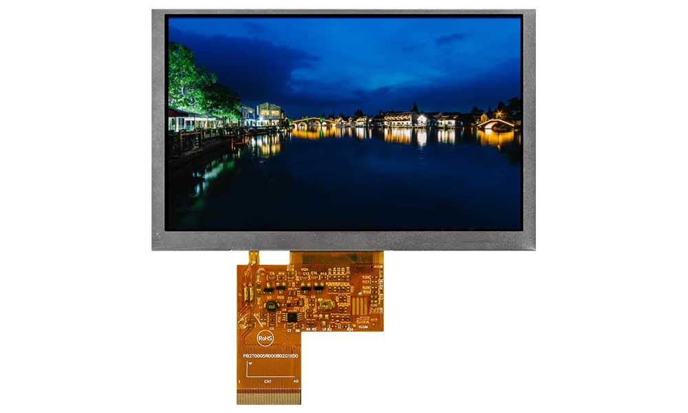 5 inch high brightness tft lcd display panel