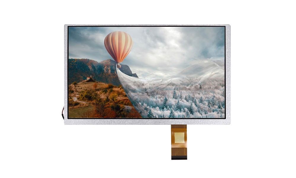 9 wide temperature tft lcd display front