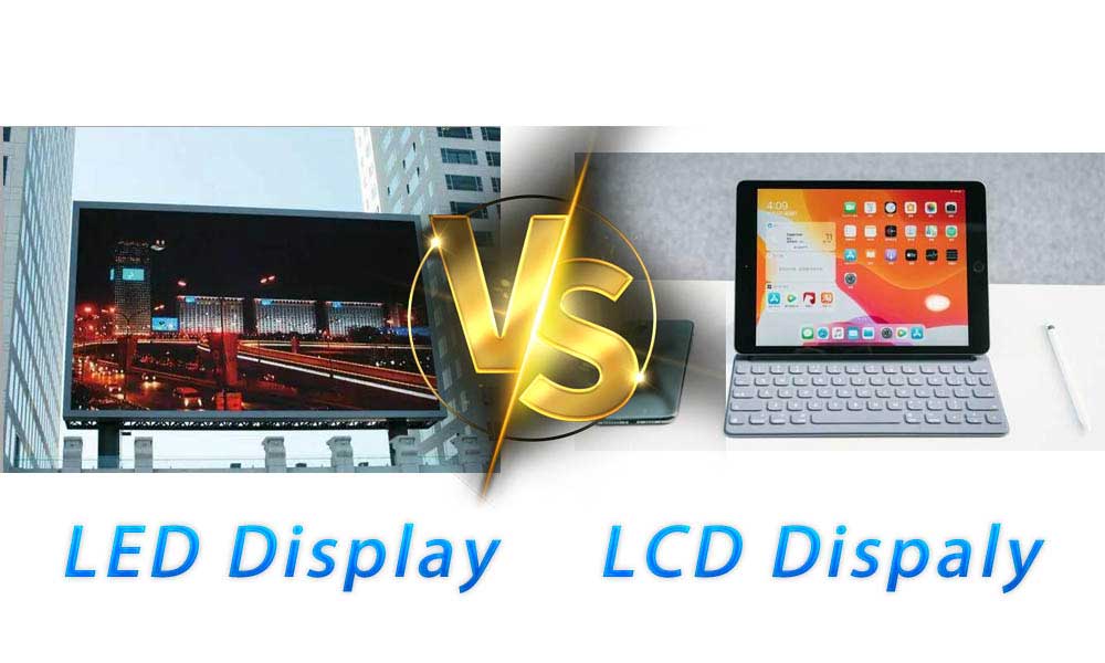 lcd or led display