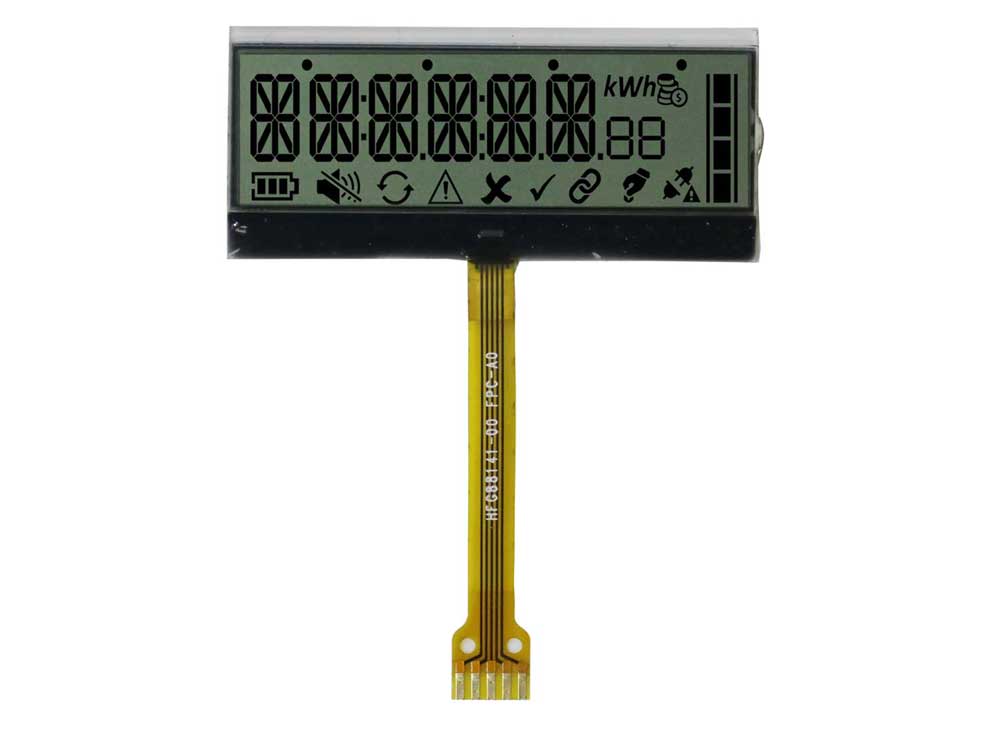 Customized Temperature and Humidity Tester Display LCD Positive Reflective  Tn 7 Segment LCD Screen - China LCD and LCD Panel price