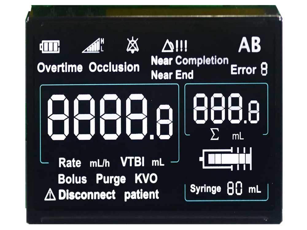 Monochrome LCD displays - how they work and where to use them